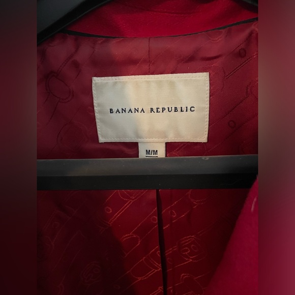 Red wool coat - Picture 2 of 6